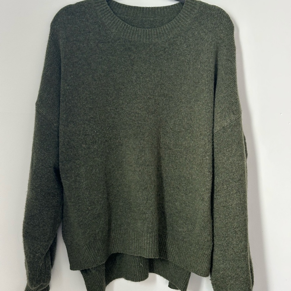 Olive Green Women's Sweater